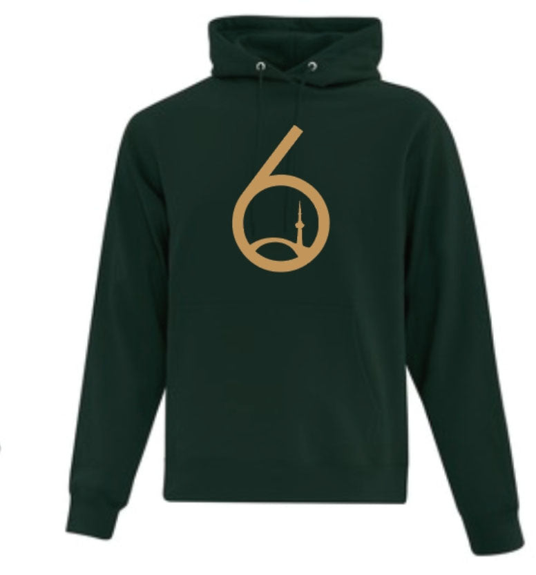 GOLD 6 - GREEN HOODIE