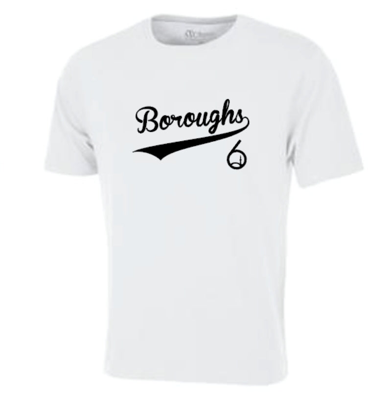 BOROUGHS 6 - WHITE T SHIRT