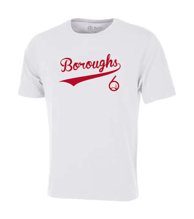 BOROUGHS 6 - RED T SHIRT